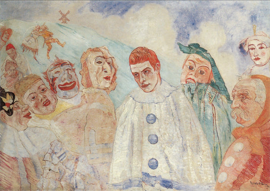 The Despair of Pierrot - James Ensor