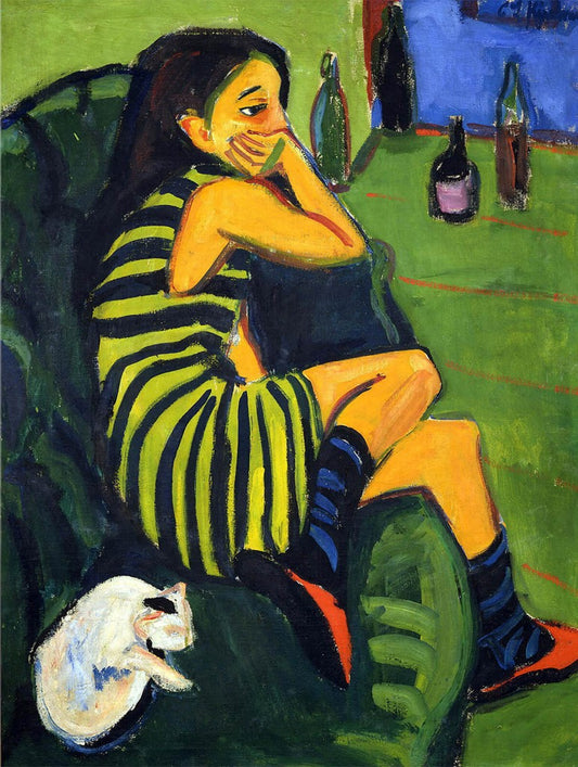 Artistin - Ernst Kirchner