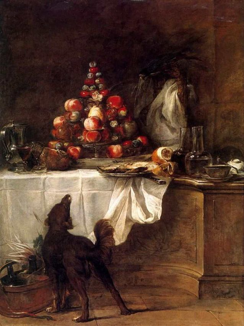 El Buffet - Jean Siméon Chardin