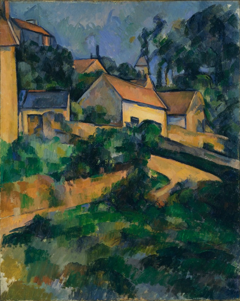 Turning Road at Montgeroult - Paul Cezanne