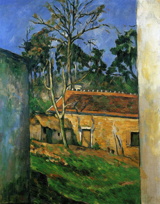 Farmyard - Paul Cézanne