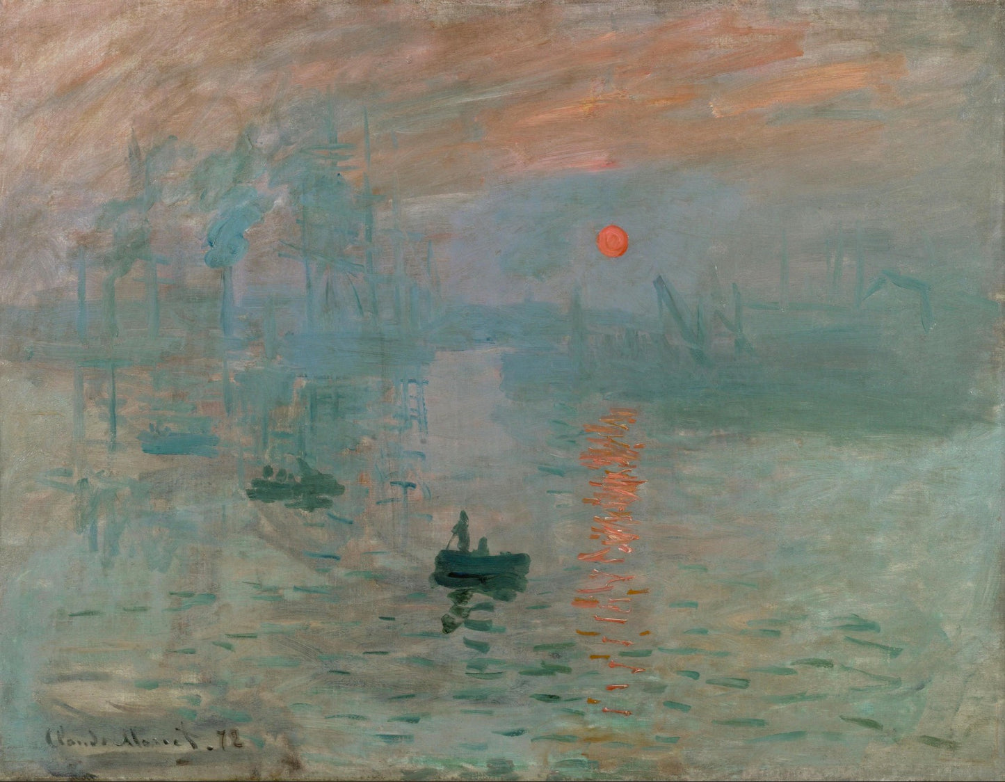 Impresión, Amanecer - Claude Monet