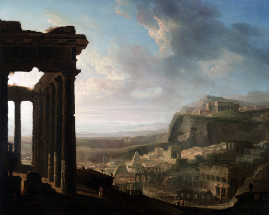 Ancient Ruins - John Martin