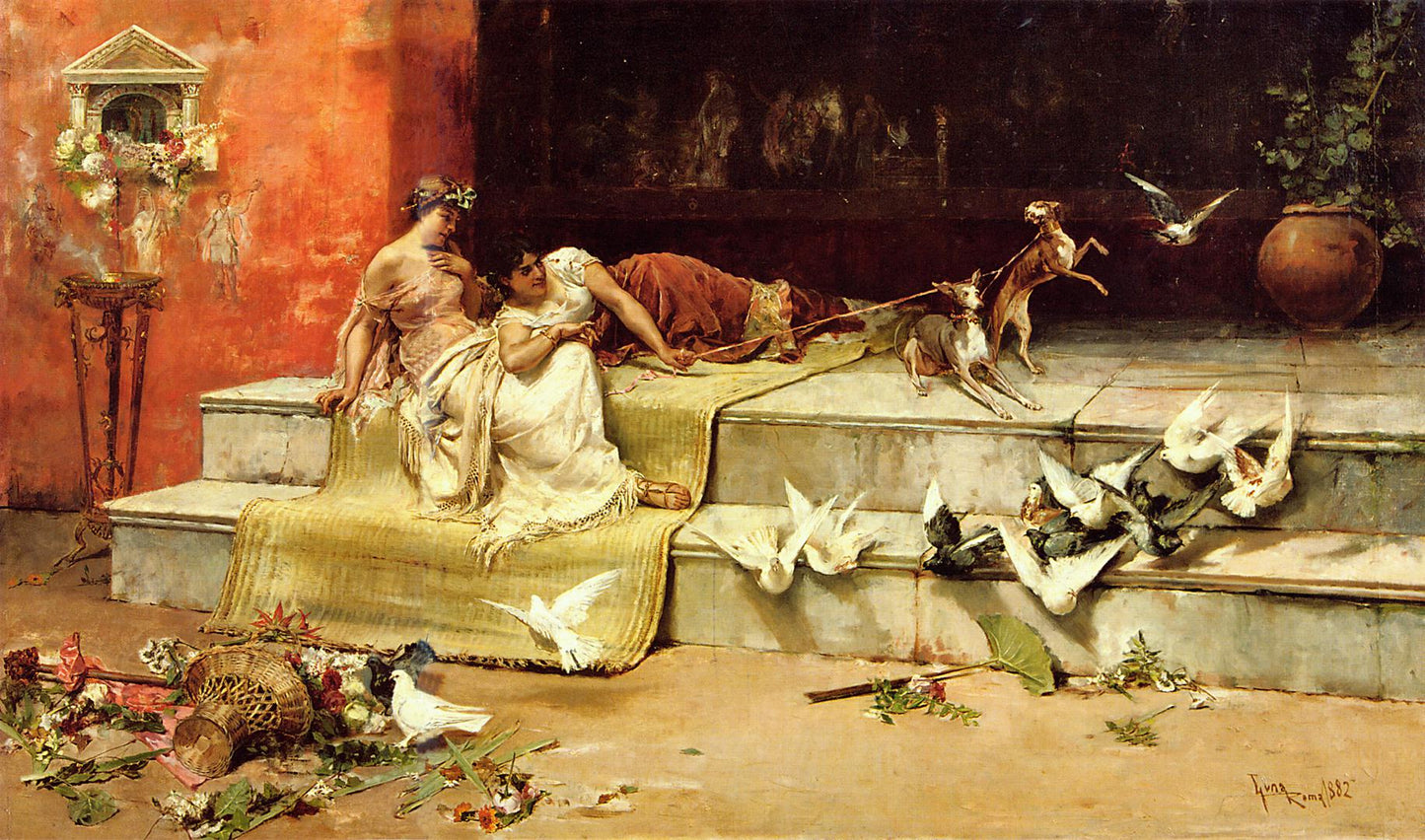 Las Damas Romanas - Juan Luna