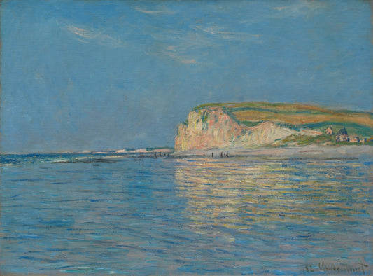 Low Tide at Pourville, near Dieppe - Claude Monet