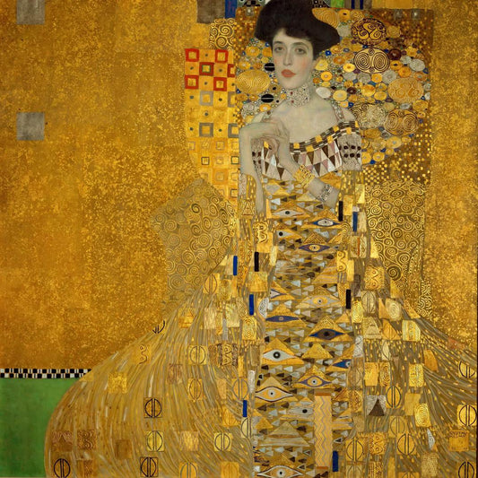 Portrait of Adele-Bloch Bauer - Gustav Klimt