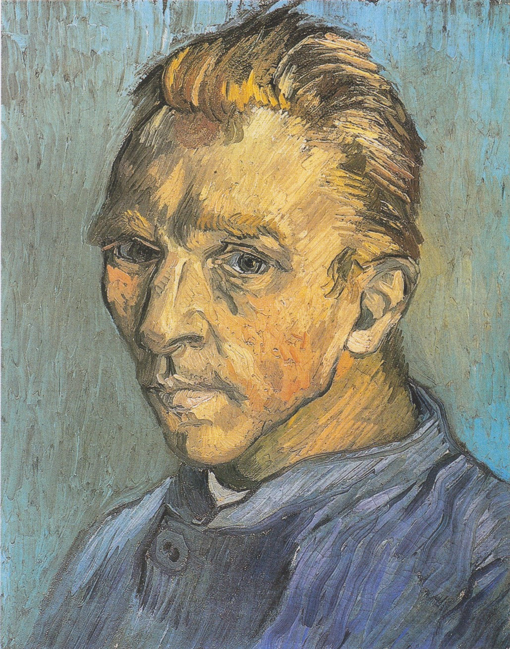 Autorretrato sin barba - Vincent Van Gogh