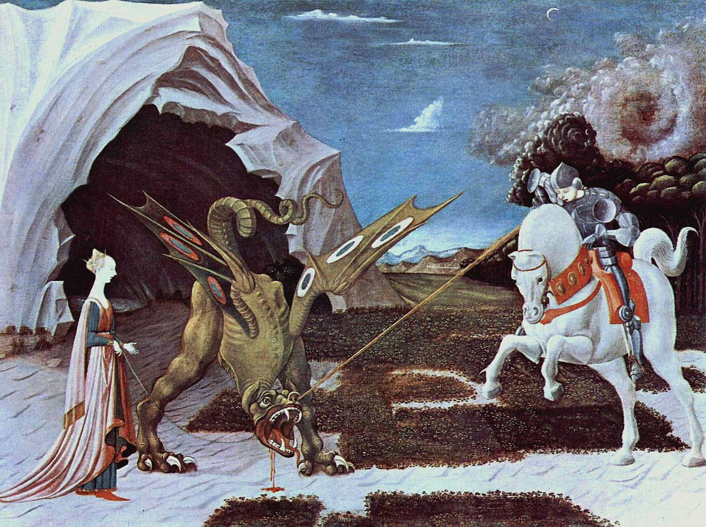 St. George and the Dragon - Paolo Uccello