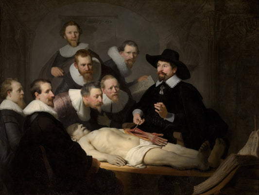 The Anatomy Lesson of Dr. Nicolaes Tulp - Rembrandt