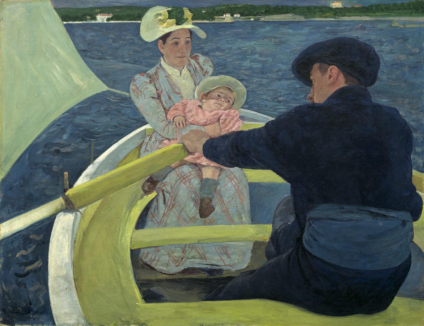 The Boat Trip - Mary Cassatt