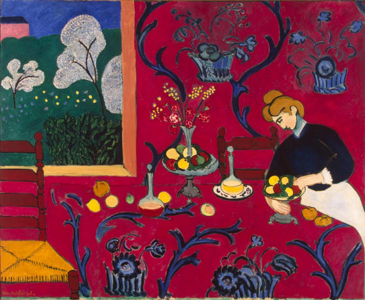 The Dessert Harmony in Red - Henri Matisse