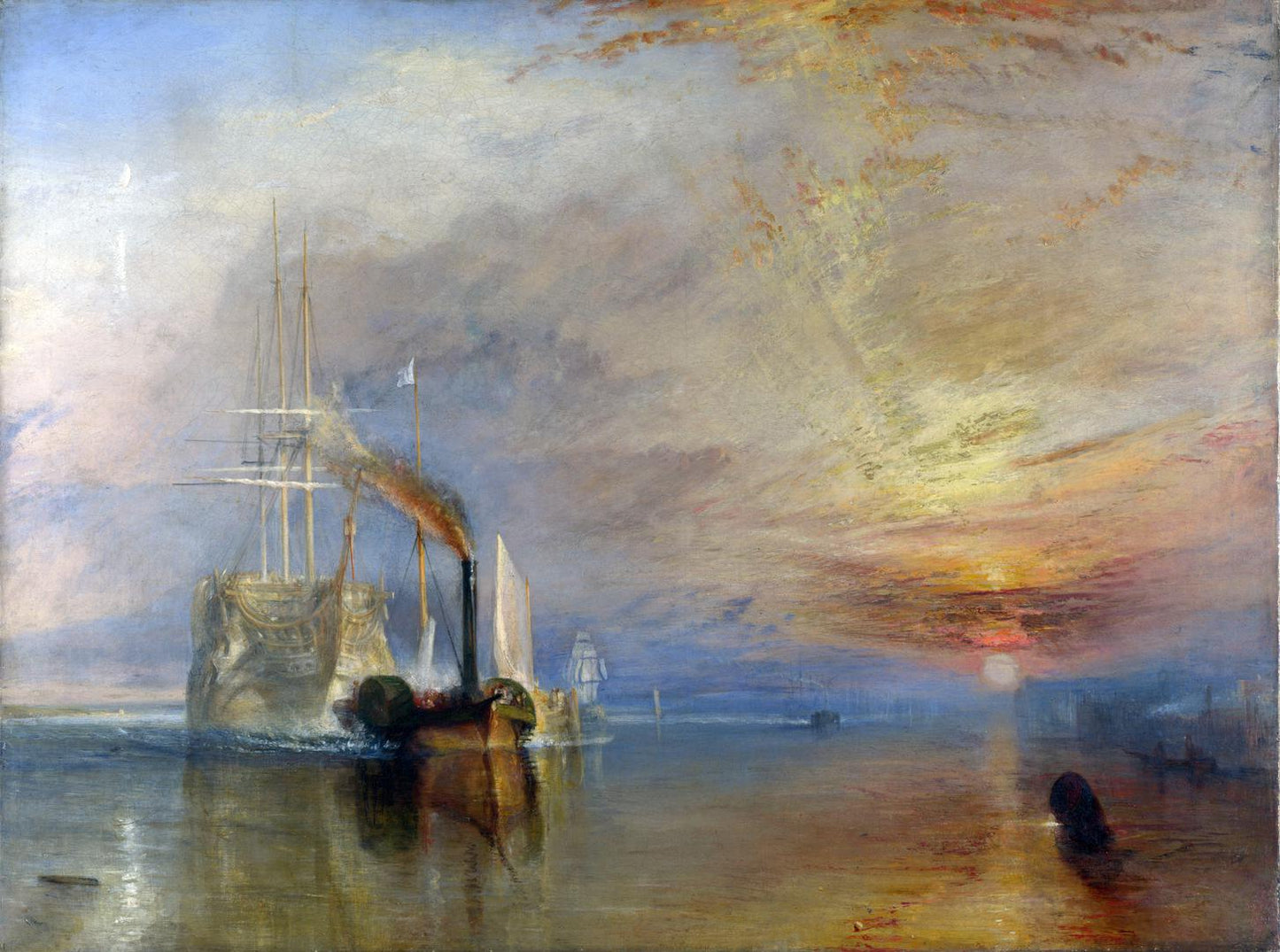 The Fighting Temeraire - Joseph Mallord William Turner