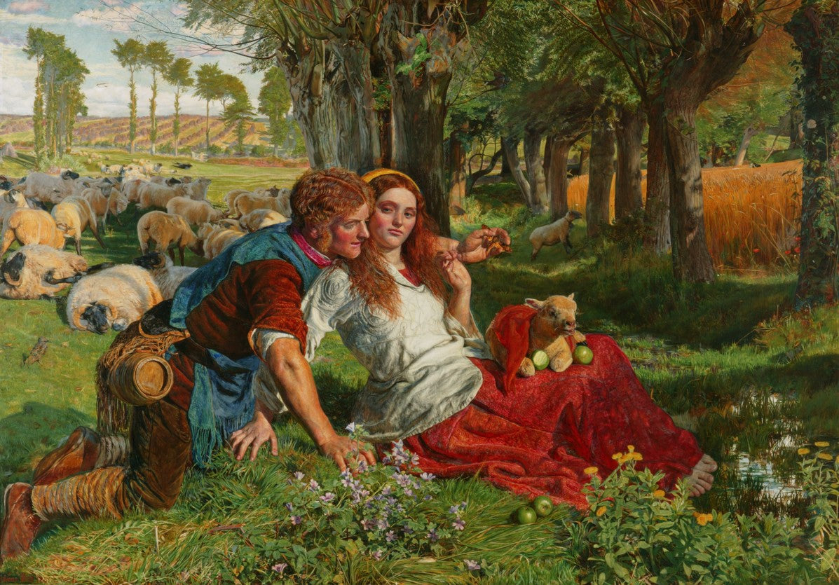 The Hireling Shepherd - William Holman Hunt