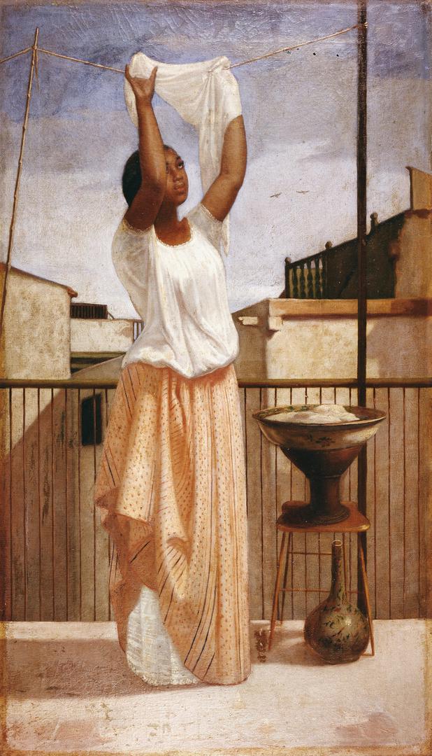 The Laundress - Francisco Laso