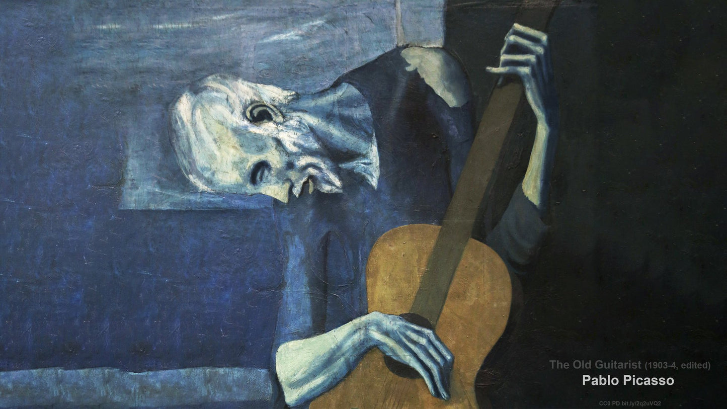 The Old Guitarist - Pablo Picasso