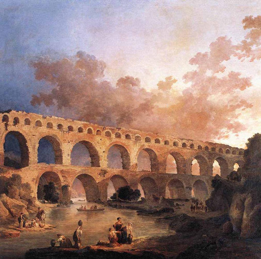 The Pont Du Gard - Hubert Robert