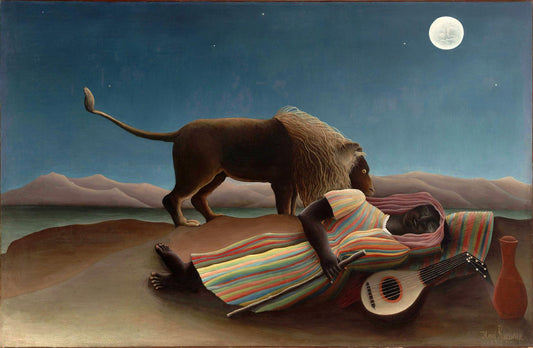 The Sleeping Gypsy - Henri Rousseau