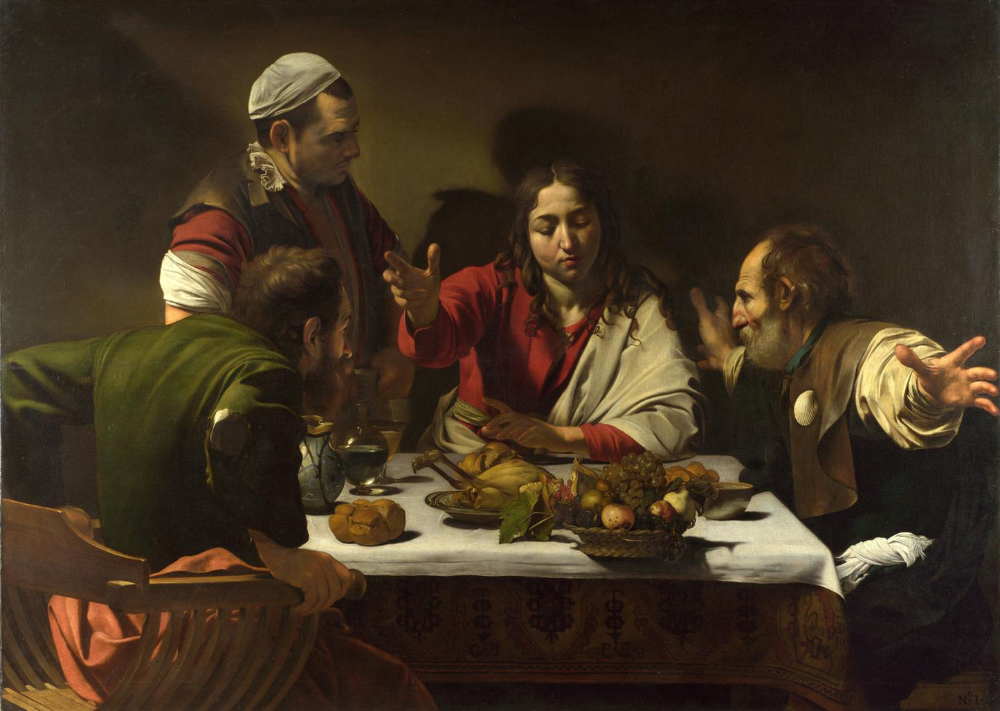 The Supper at Emmaus - Caravaggio