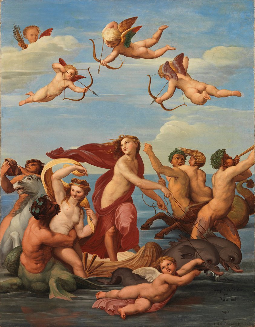 The Triumph of Galatea - Raphael