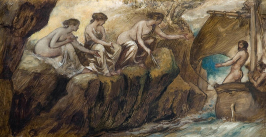 Ulysses And The Sirens - Edward Calvert