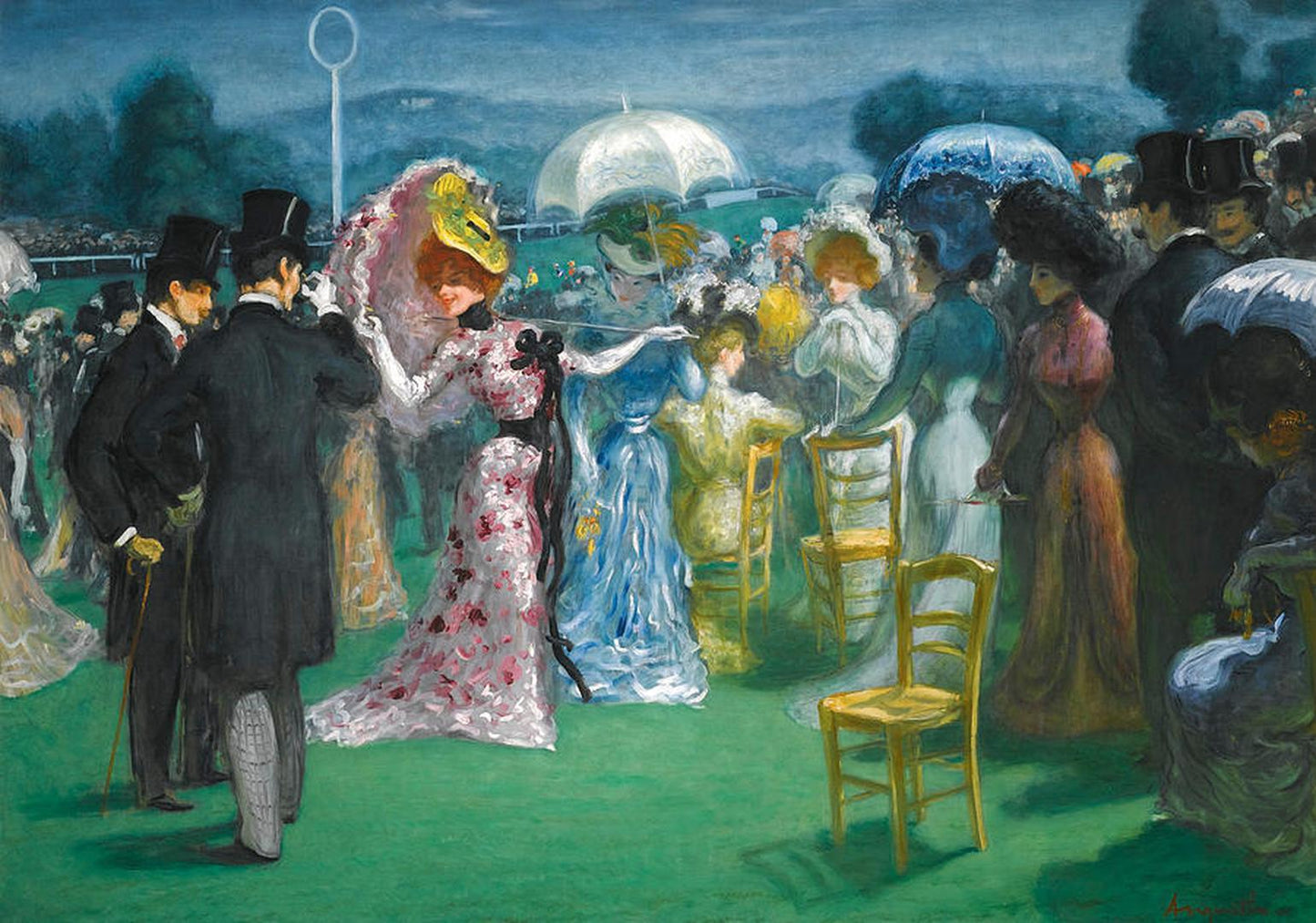 At the Races - Louis Anquetin