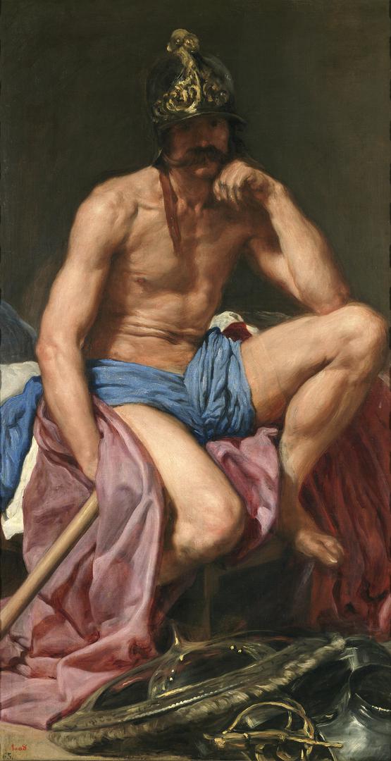 Marte descansando - Diego Velázquez